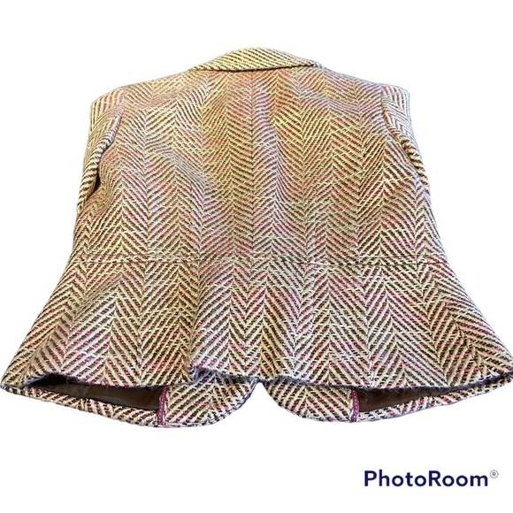 Vintage Sigrid Olsen Tweed Blazer Button Down Jacket Women’s Size 8 - Picture 6 of 12